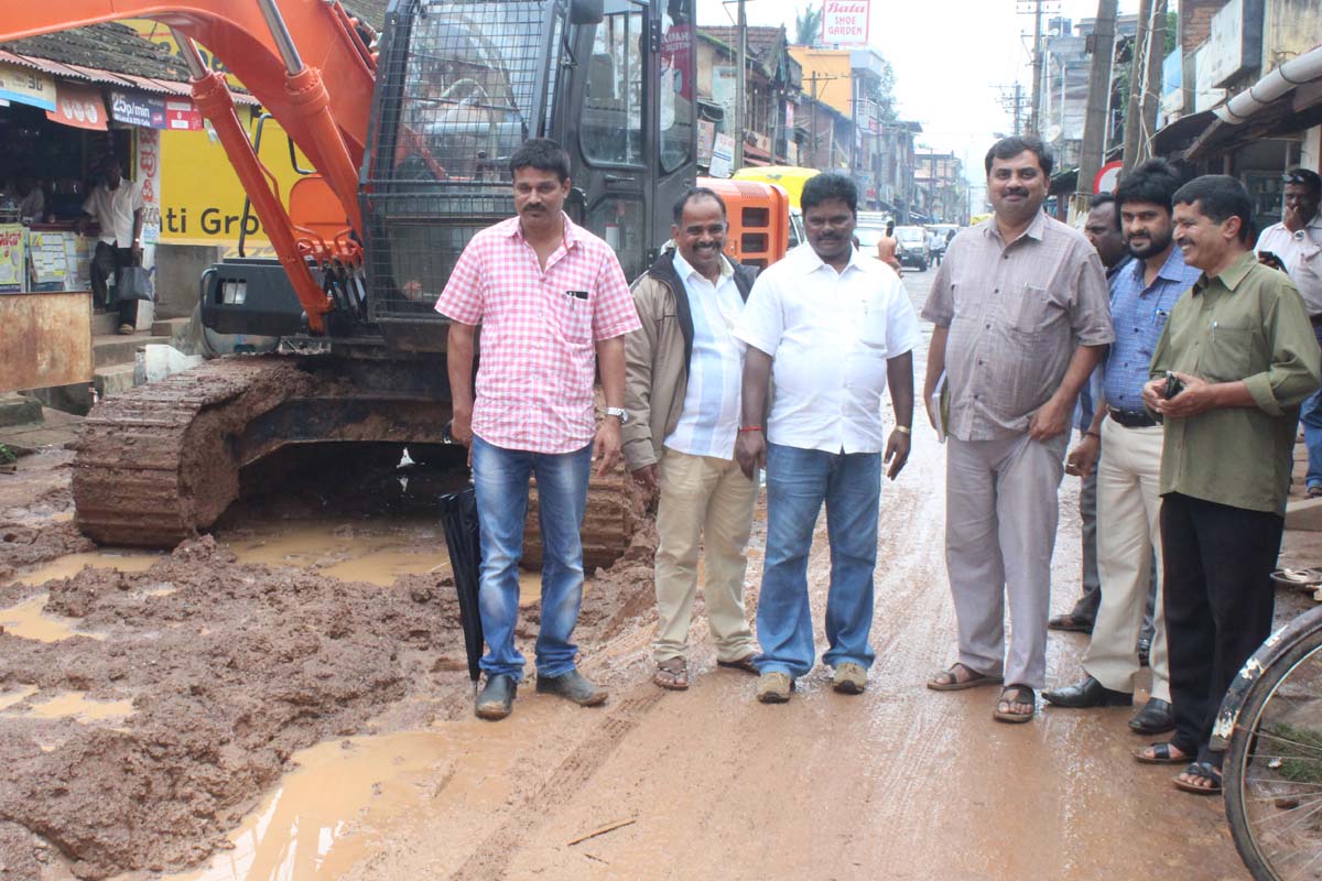 ಸಾಗರ: ಒಳಚರಂಡಿ ಕಾಮಗಾರಿಯಿಂದ ಸಂಚಾರಕ್ಕೆ ಅಡಚಣೆ